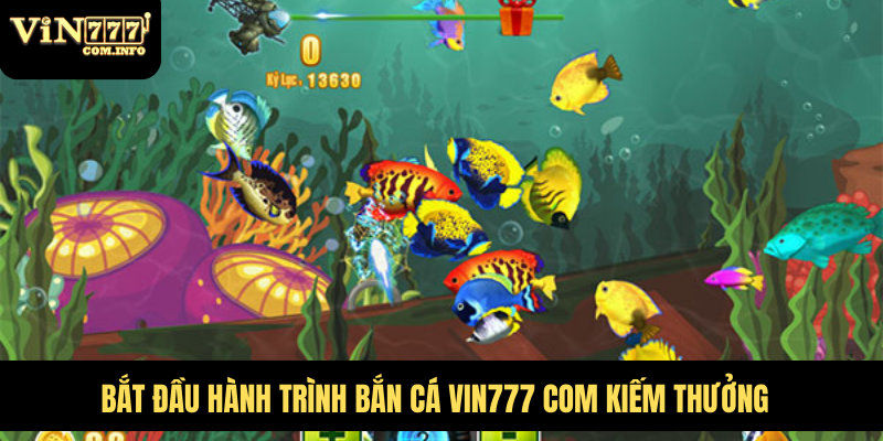 Bắt đầu hành trình Bắn Cá VIN777 com kiếm thưởng