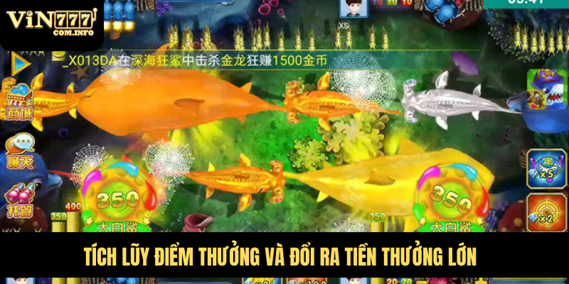 Tích lũy điểm thưởng và đổi ra tiền thưởng lớn