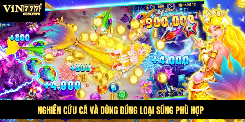 Nghiên cứu cá và dùng đúng loại súng phù hợp