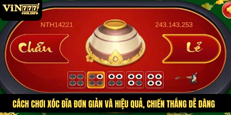 Cách Chơi Xóc Đĩa