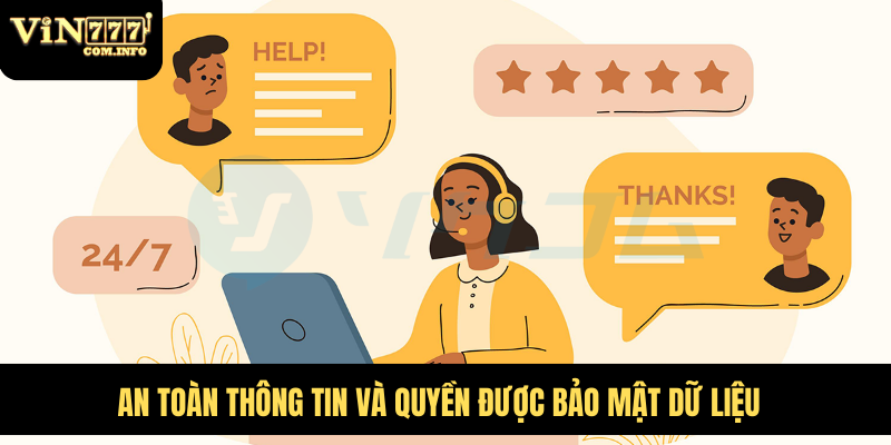 An toàn thông tin và quyền được bảo mật dữ liệu